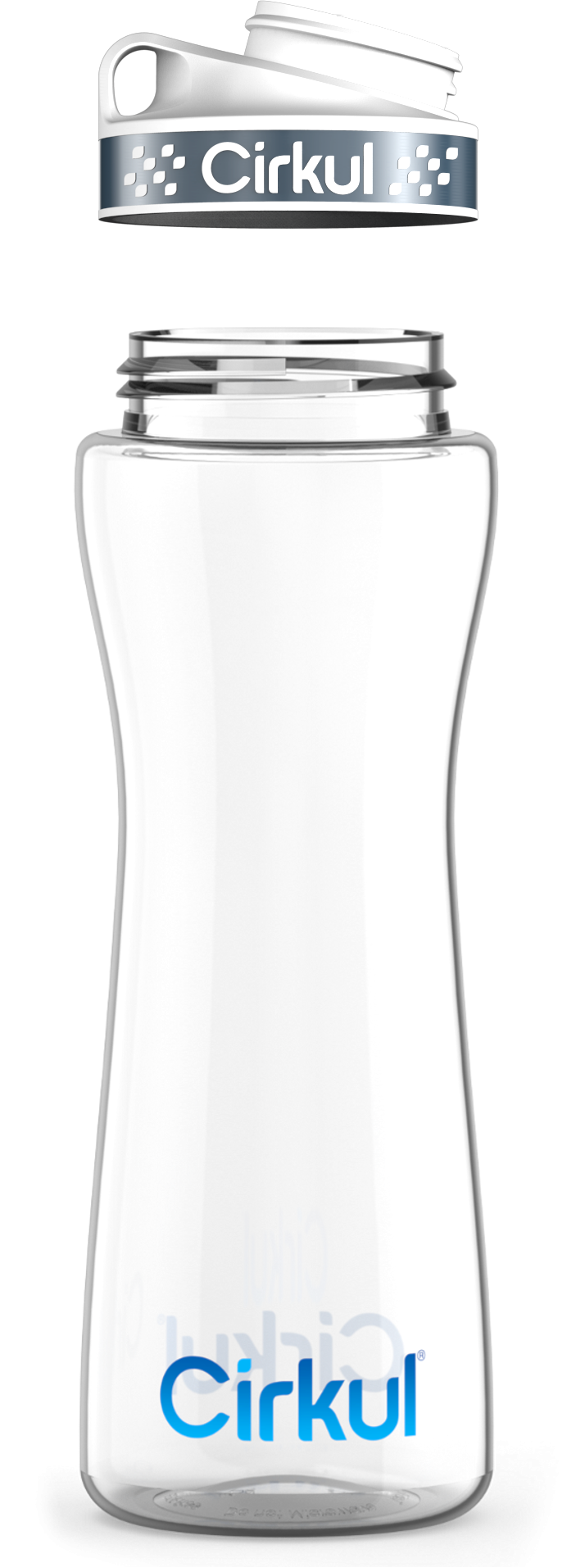Custom 22oz. Plastic Bottle & Comfort Grip Lid 2BO1