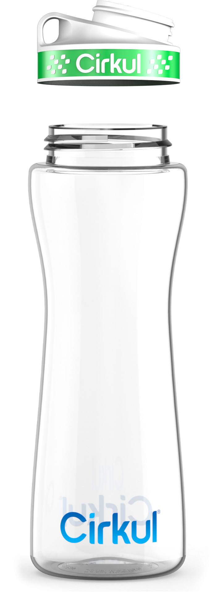 Custom 22oz. Plastic Bottle & Comfort Grip Lid 2BO1