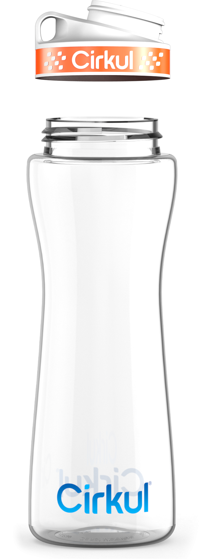 Custom 22oz. Plastic Bottle & Comfort Grip Lid 2BO1