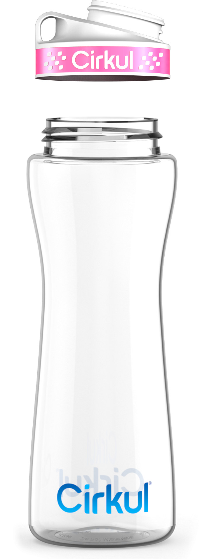 Custom 22oz. Plastic Bottle & Comfort Grip Lid 2BO1