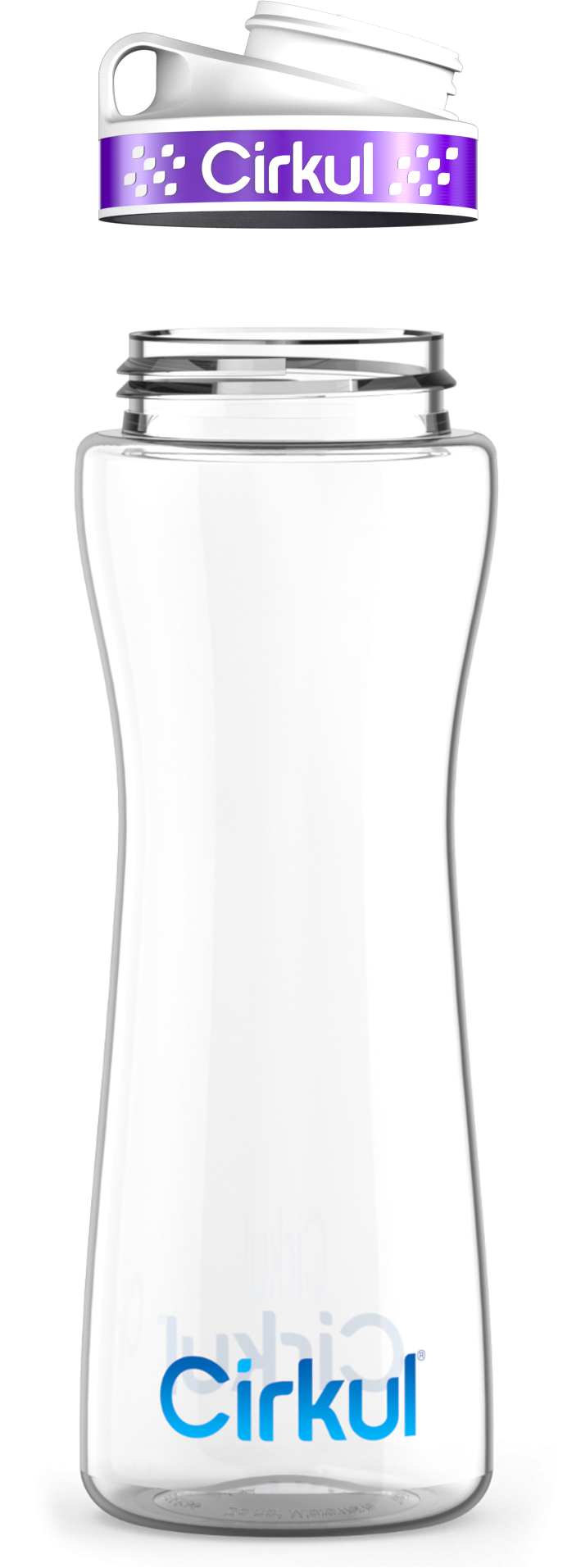 Custom 22oz. Plastic Bottle & Comfort Grip Lid 2BO1