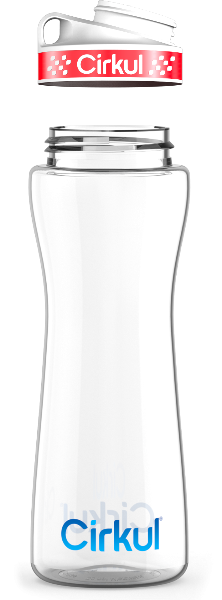 Custom 22oz. Plastic Bottle & Comfort Grip Lid 2BO1