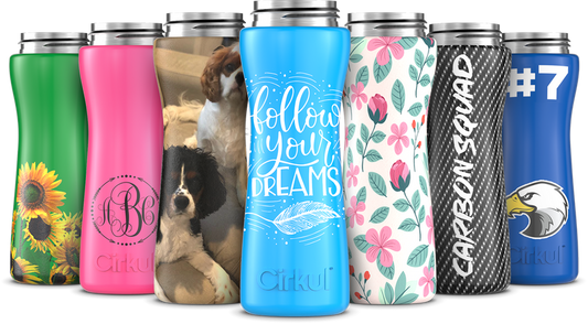 Custom 22oz. Stainless Steel Bottle & Comfort Grip Lid 0H2G
